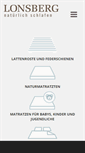 Mobile Screenshot of lonsberg.de