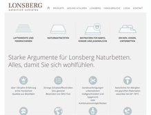 Tablet Screenshot of lonsberg.de